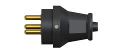 Ne-Ad 4005 3X25A Kauçuk Trifaze Erkek Fiş