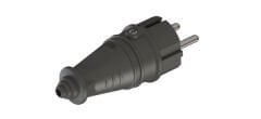 Ne-Ad 4001 1X16A Kauçuk Topraklı Erkek Fiş
