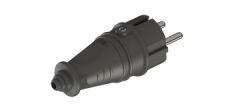 Ne-Ad 4001 1X16A Kauçuk Topraklı Erkek Fiş