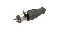 Ne-Ad 4001 1X16A Kauçuk Topraklı Erkek Fiş