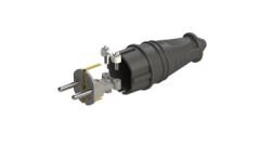 Ne-Ad 4001 1X16A Kauçuk Topraklı Erkek Fiş