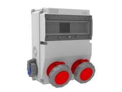 Bemis BD6-6230-2020 V12 5X32A Ön 2Ad Yan 1X16A 2Ad 245X325X138 Kombinasyon