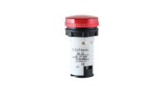 Tbloc SIL22-220 Kırmızı Sinyal Lambası Led 220V