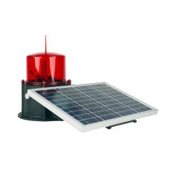 Mesan MS 1292.1 Güneş Enerjili Uçak İkaz Lambası Uzaktan Kumandalı