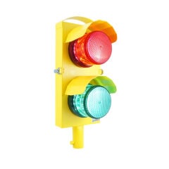Mesan MS 8048.1.2.220VAC Ø100 İkili LED Multifonksiyon Buzzer Trafik Lamba