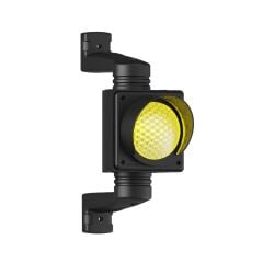 Mesan MS 8030.3.12-24VDC Ø100mm LEDli Tekli Trafik Lambası