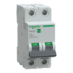Schneider Electric EZ9F57220 2X20A C 6kA Otomatik Sigorta Easy9 Pro