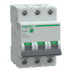 Schneider Electric EZ9F57325 3X25A C 6kA Otomatik Sigorta Easy9 Pro