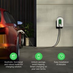 Schneider Electric EVH5A22N2S Evlink 7,4/11/22kW Haberleşmeli Araç Şarj Cihazı