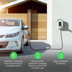 Schneider Electric EVH5A22N2S Evlink 7,4/11/22kW Haberleşmeli Araç Şarj Cihazı