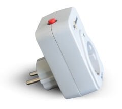 Tunçmatik TSK5016 Fullpower Tekli Akım Korumalı Priz Beyaz