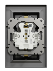 Schneider Electric EPH9900171 Asfora Antrasit İkili Topraklı Priz