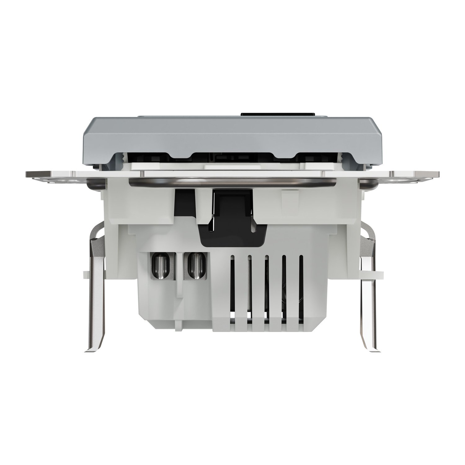 Schneider Electric EPH2700362 Asfora Çelik İkili USB Prizi 2.4A TYPE+AC