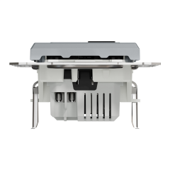 Schneider Electric EPH2700362 Asfora Çelik İkili USB Prizi 2.4A TYPE+AC
