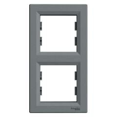 Schneider Electric EPH5810262 Asfora Çelik İkili Çerçeve Dikey