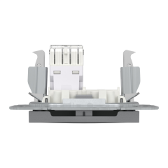 Schneider Electric EPH4700162 Asfora Çelik 1xRJ45 Cat6 UTP Priz