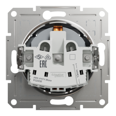 Schneider Electric EPH3100162 Asfora Çelik Kapaklı Topraklı Priz
