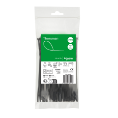 Schneider Electric IMT46406 150x3,6 Siyah Kablo Bağı Klips 100'lü Paket