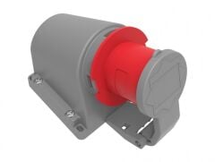Bemis BC1-1505-2235 Cee Norm 5x16A 90 Derece Eğik Duvar Fişi Yaylı Kapak IP44