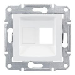 Schneider Electric SDN4300621 Sedna Beyaz 1XRJ45 Jaksız Cat6 UTP Çerçevesiz