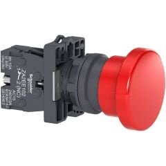 Schneider Electric XA2EC42 Kırmızı Yaylı Stop Buton Mantar Kafalı