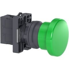 Schneider Electric XA2EC31 Yeşil Yaylı Start Buton Mantar Kafalı