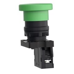 Schneider Electric XA2EC31 Yeşil Yaylı Start Buton Mantar Kafalı