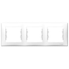 Schneider Electric SDN5800521 Sedna Beyaz Üçlü Çerçeve Yatay