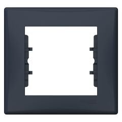 Schneider Electric SDN5800170 Sedna Grafit Tekli Çerçeve