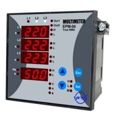 Entes M1182 EPM-04-96 220VAC CT25 Uyumlu Elektronik Multimetre