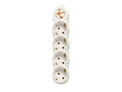 Tunçmatik TSK19061 Powerstrip Dörtlü Anahtarlı 3 Metre Grup Priz