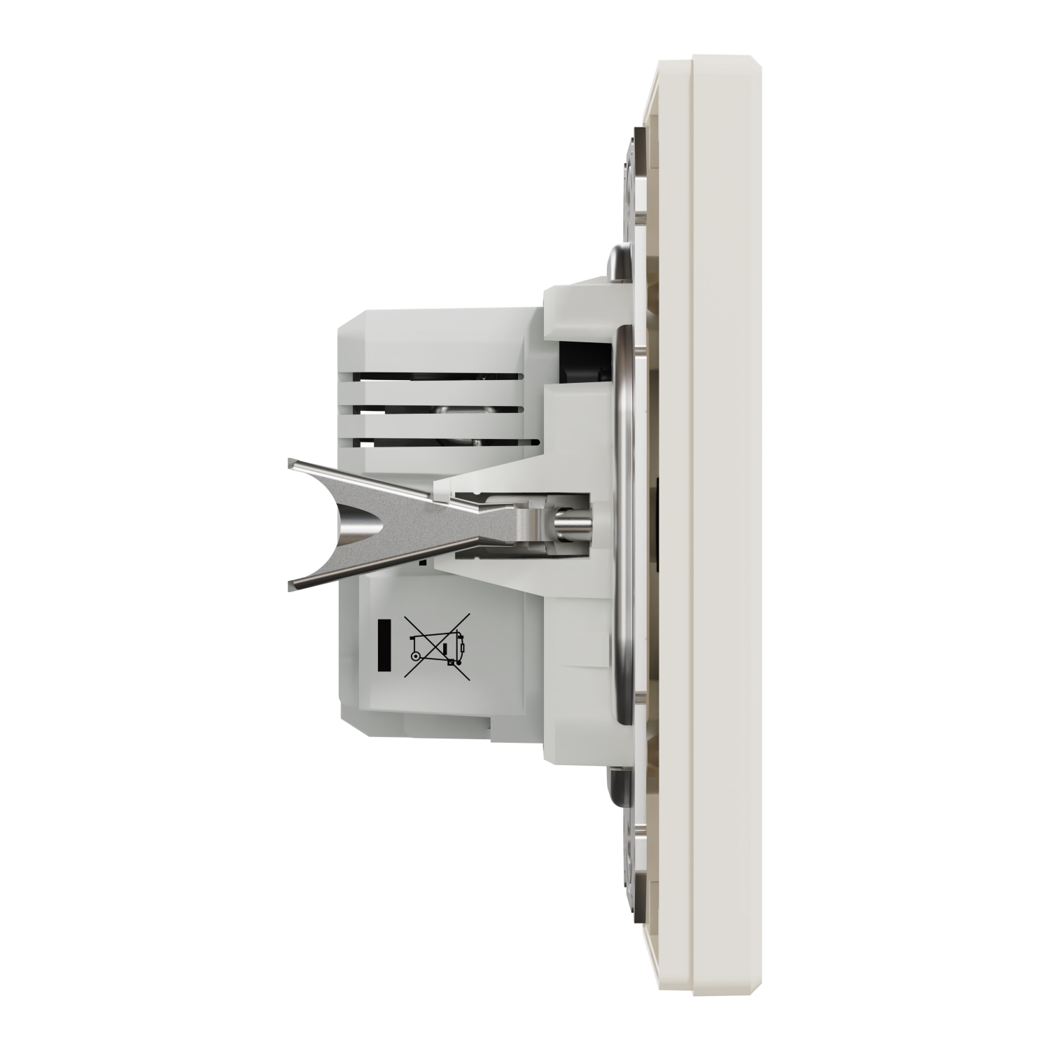 Schneider Electric EPH2700323 Asfora Krem USB Prizi İkili 2.4A Type A+C