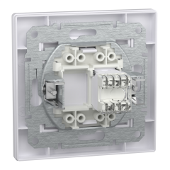 Schneider Electric EPH4700121 Asfora Beyaz 1XRJ45 Cat6 Utp Priz Çerçeveli