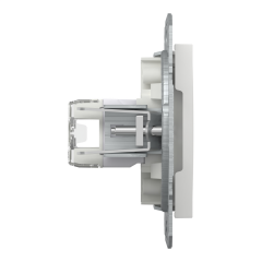 Schneider Electric EPH4470121 Asfora Beyaz 2XRJ45 Cat5e Utp Priz Çerçevesiz