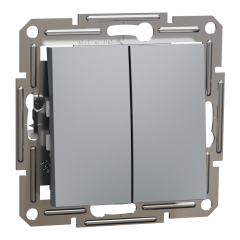 Schneider Electric EPH1100162 Asfora Çelik Liht+Liht Çerçevesiz