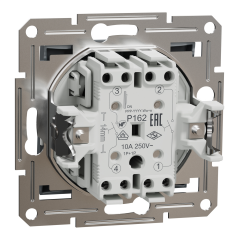 Schneider Electric EPH1100162 Asfora Çelik Liht+Liht Çerçevesiz
