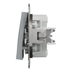 Schneider Electric EPH1100162 Asfora Çelik Liht+Liht Çerçevesiz