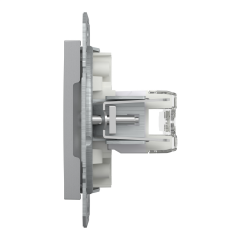 Schneider Electric EPH4800161 Asfora Alüminyum 2xRJ45 Cat6 Utp Priz