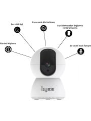 Byes BY71-100 Akıllı Wifi Kamera