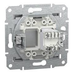 Schneider Electric EPH4100161 Asfora Alüminyum 1xRJ11 Telefon Prizi