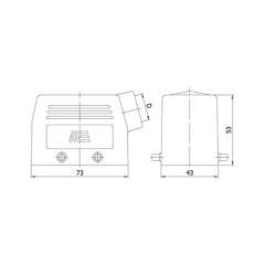 Mete Enerji 403022 10X16A Çok Kontaklı Uzatma Prizi