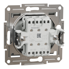Schneider Electric EPH2100161 Asfora Alüminyum Üçlü Anahtar
