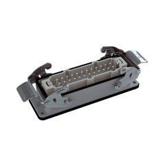 Mete Enerji 403041S 24X16A Çok Kontaklı Makina Fişi Metal Mandallı