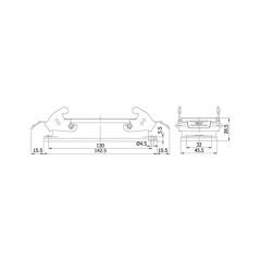 Mete Enerji 403041S 24X16A Çok Kontaklı Makina Fişi Metal Mandallı