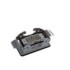 Mete Enerji 403021S 10X16 Çok Kontaklı Makina Fişi Metal Mandallı