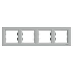 Schneider Electric EPH5800461 Asfora Alüminyum Dörtlü Çerçeve Yatay