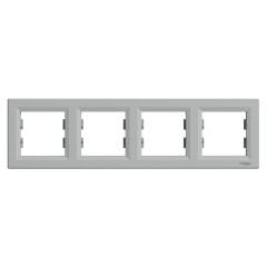 Schneider Electric EPH5800461 Asfora Alüminyum Dörtlü Çerçeve Yatay