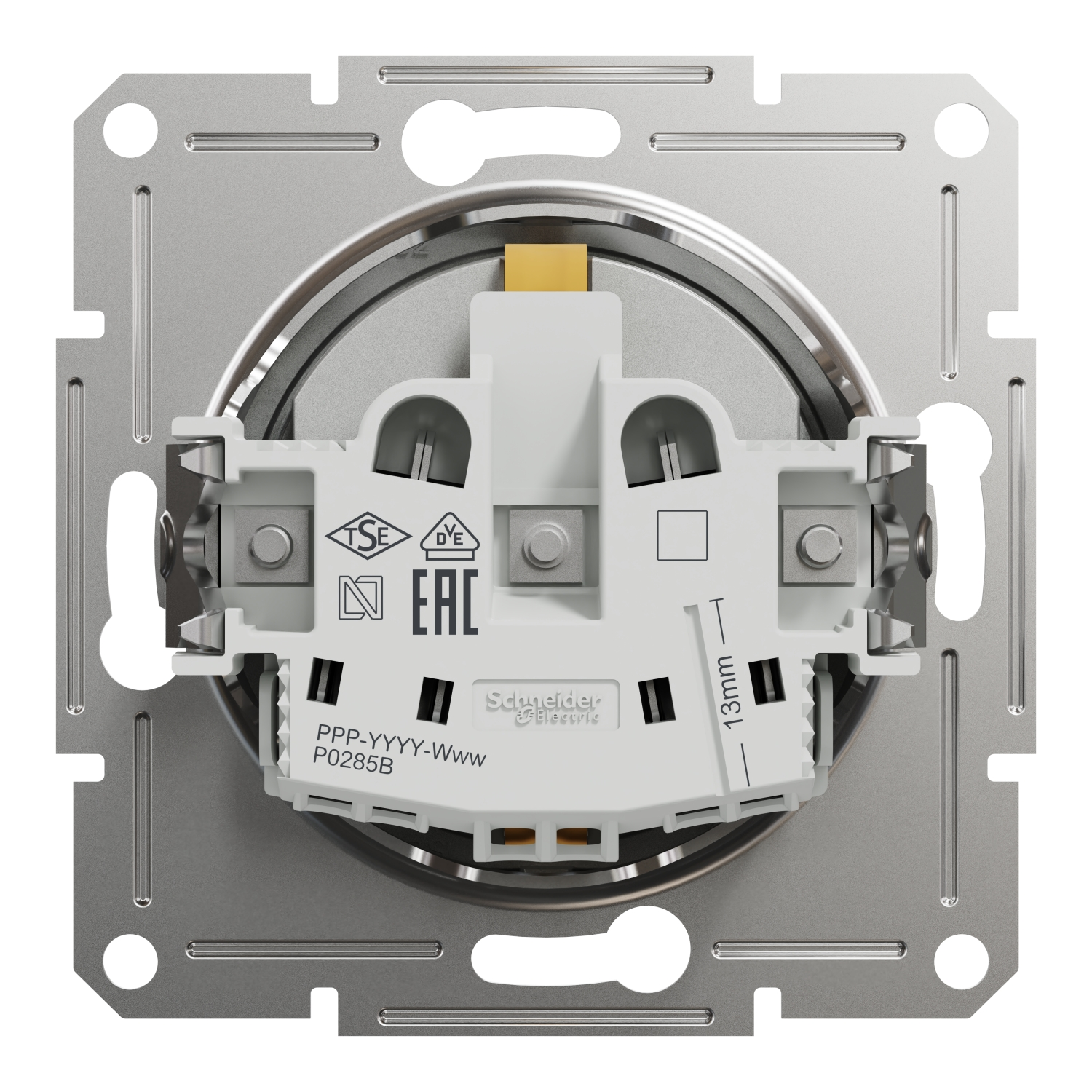 Schneider Electric EPH2900261 Asfora Alüminyum Çocuk Korumalı Topraklı Priz