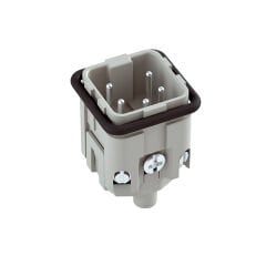 Mete Enerji 29016 5X10A Çok Kontaklı Fiş Çekirdek Arka Girişli