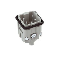 Mete Enerji 29016 5X10A Çok Kontaklı Fiş Çekirdek Arka Girişli